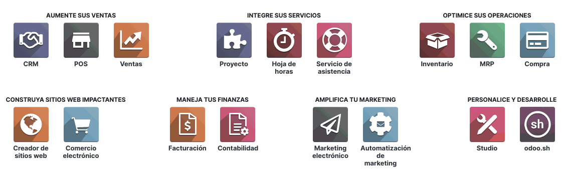 Odoo • Imagen y texto